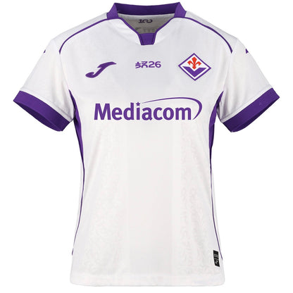 Camisola Feminina Fiorentina Alternativa Branca 2026/27