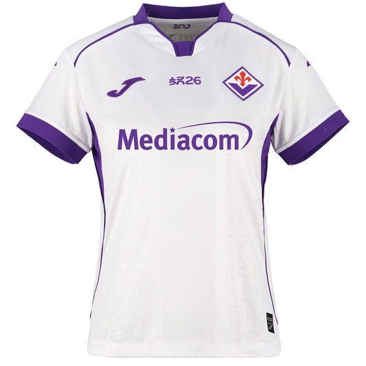 Camisola Feminina Fiorentina alternativa branca 2026/27