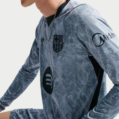 Camisola Barcelona guarda redes cinza 2026/27 - MANGA LONGA