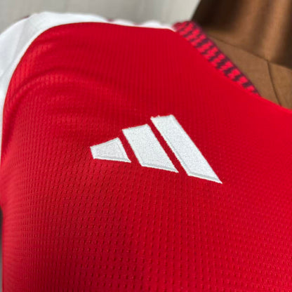 Camisola FEMININA principal vermelha 2026/27