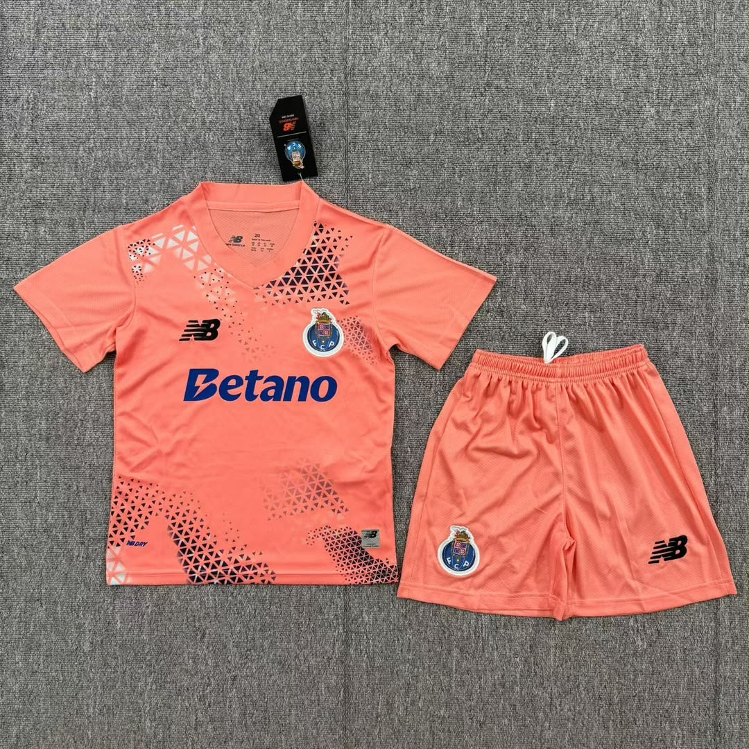 Conjunto Infantil FC Porto Guarda-Redes Laranja 2026/27 – imagem 3