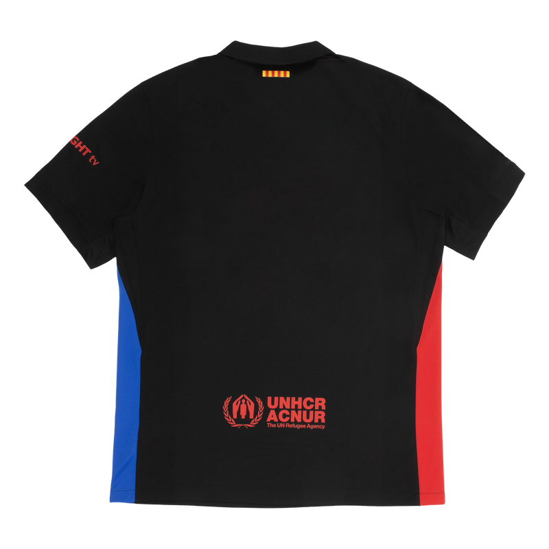 Camisola Barcelona away 2024/25 - TRAVIS SCOTT preta