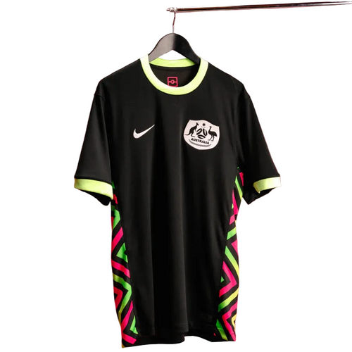 Camisola Seleção da Austrália Alternativa Preta Mundial 2026