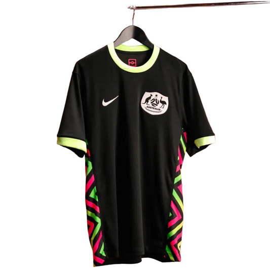Camisola Seleção da Australia alternativa preta - Copa do Mundo 2026
