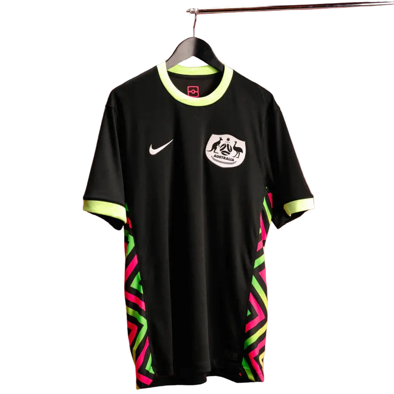 Camisola Seleção da Australia alternativa preta - Copa do Mundo 2026