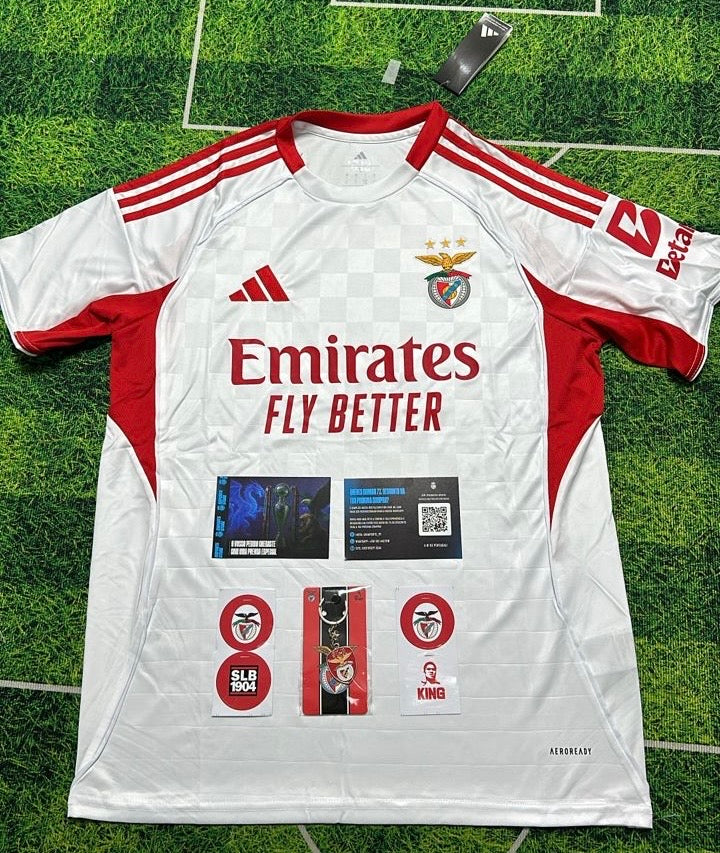 Camisola ALTERNATIVA THIRD branca 2025/26