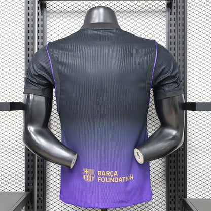 Camisola Barcelona alternativa preta/roxa 2026/27 - PLAYER