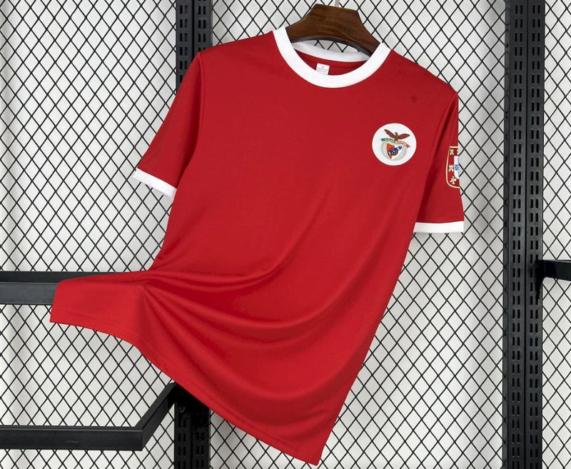 Camisola retrô vermelho principal 1973/74