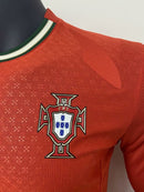 Camisola Portugal vermelha home 2025 Player