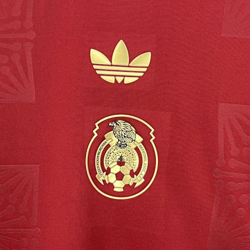 Camisola México alternativa 2025/26 vermelha