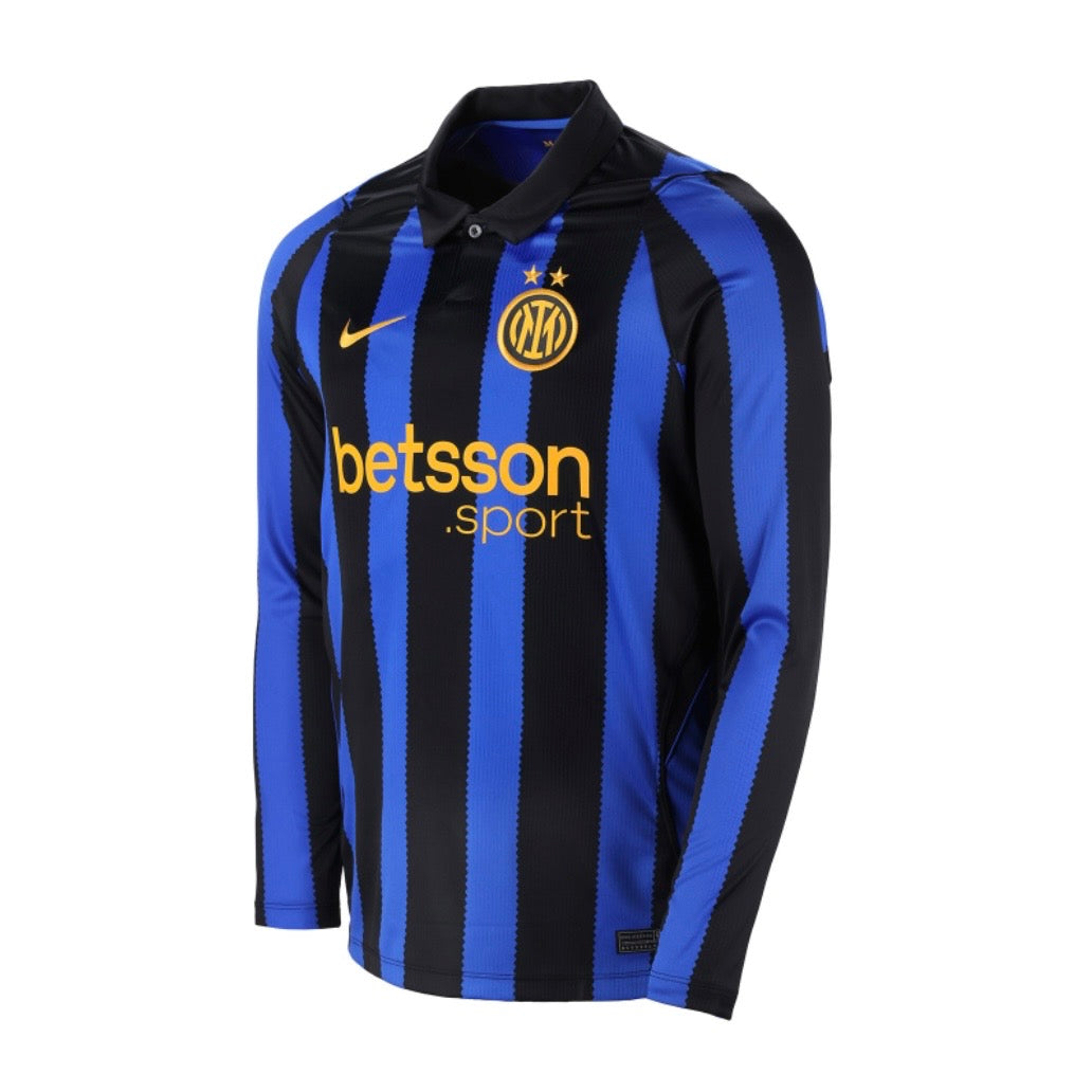 Camisola Inter Milão home azul e preta 2026/27 MANGA LONGA