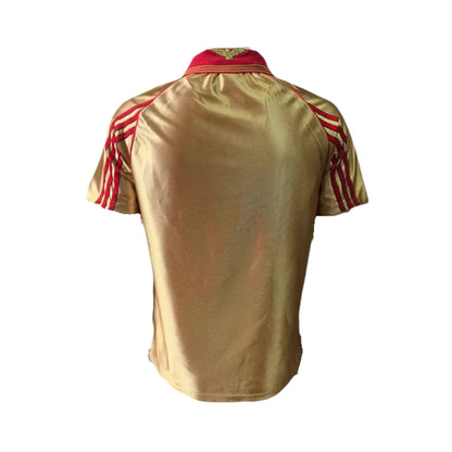 Camisola retrô alternativa amarela 1998/99