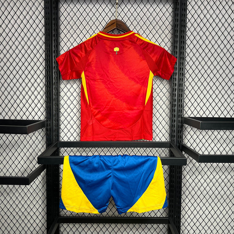 Conjunto Infantil Espanha Home 2024/25