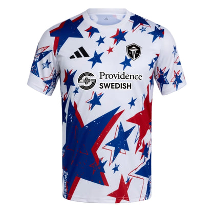 Camisola pré jogo branca 2026/27