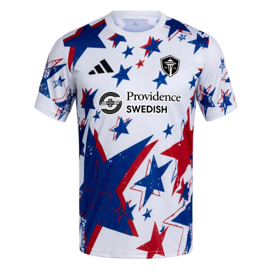 Camisola pré jogo branca 2026/27