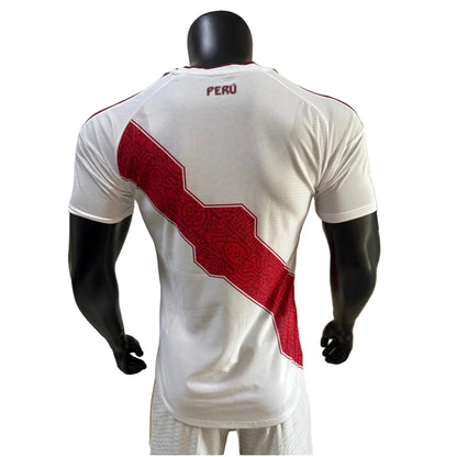 Camisola Perú principal copa do mundo 2026 branca - PLAYER