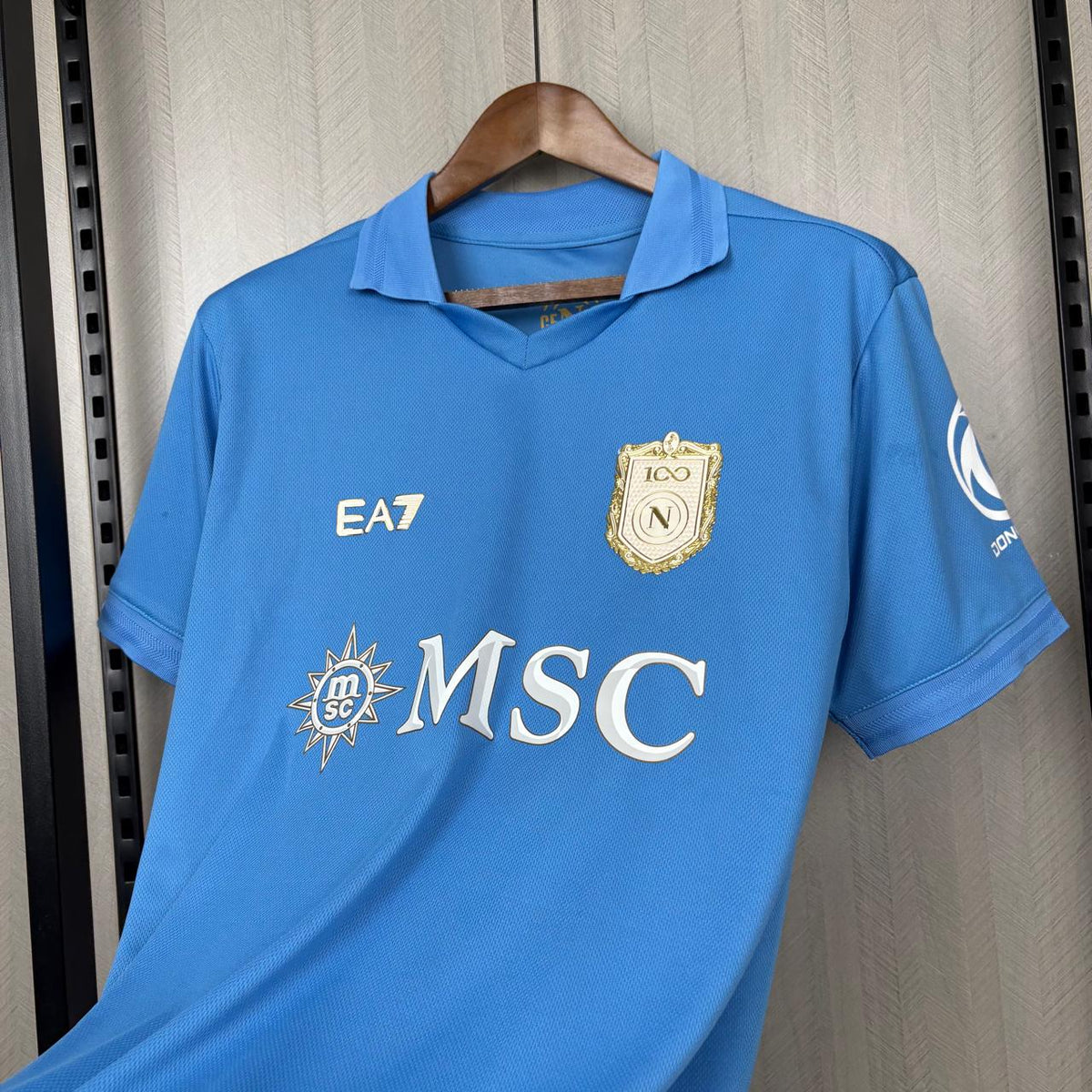 Camisola Nápoles 100 Anos Principal Azul 2026/27 – imagem 8