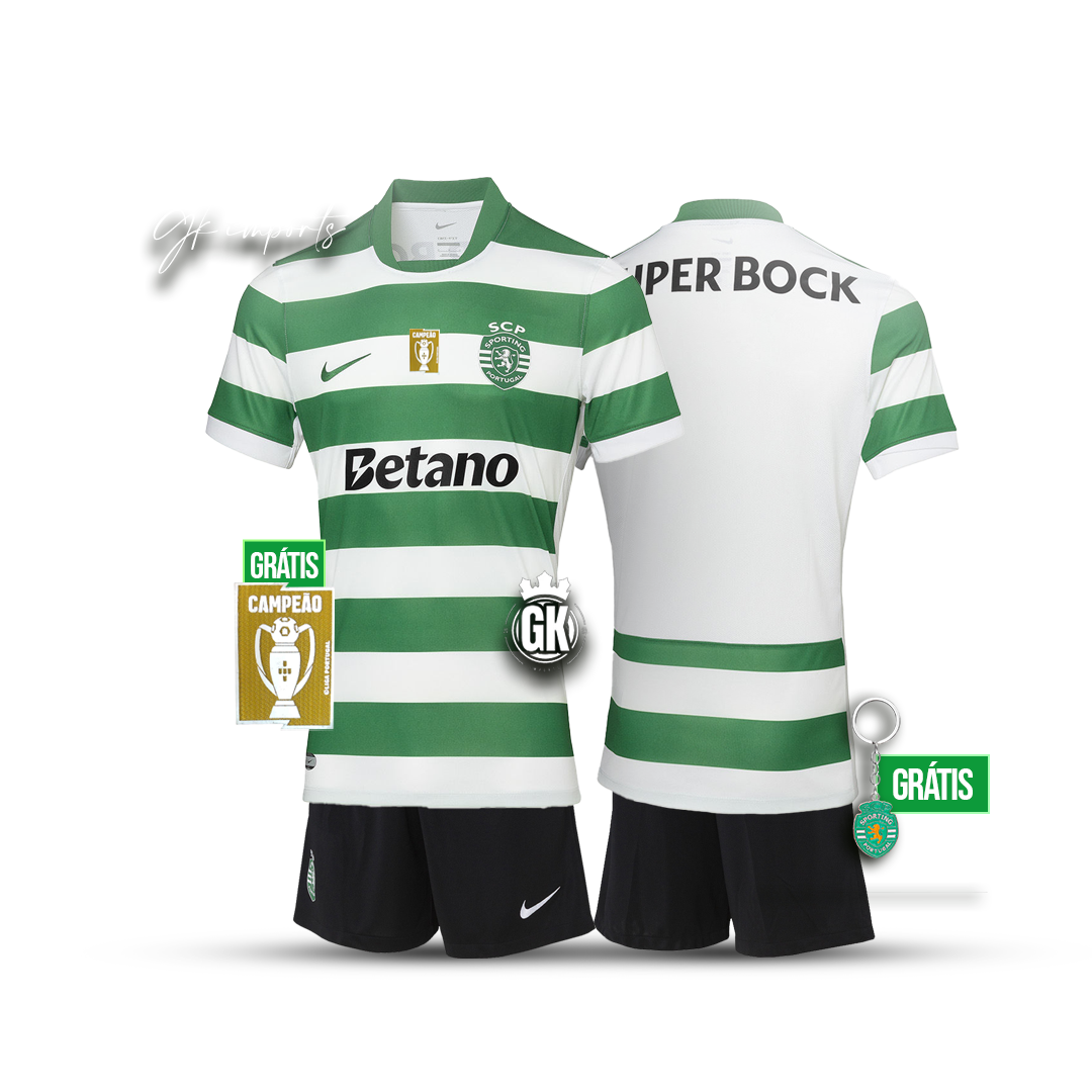 Conjunto Infantil Sporting CP Principal 2025/26 – imagem 5