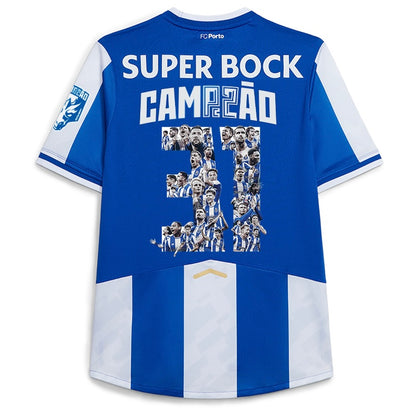 Conjunto infantil CAMPEÕES 31 primeiro equipamento azul e branco 2025/26 - LANÇAMENTO PRINCIPAL