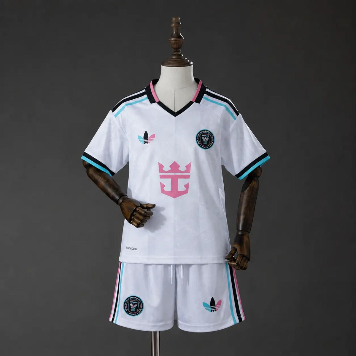 Conjunto Infantil terceiro branco 2026/27