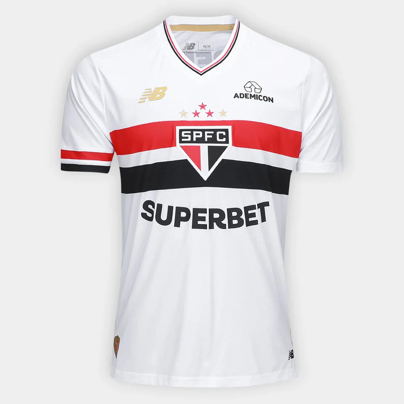 Camisola São Paulo branca Home 2025/26