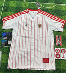 Camisola COM BOTÃO S L B x Originals branca 2025/26 - style baseball LANÇAMENTO