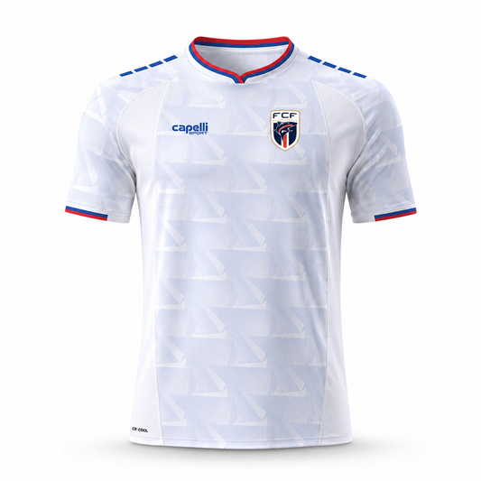 Camisola Seleção Cabo Verde alternativa branca - Copa do Mundo 2026