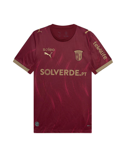 Camisola SC Braga Alternativa Bordô 2026/27