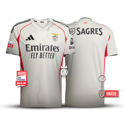 Camisola alternativa SECUNDÁRIA bege 2025/26