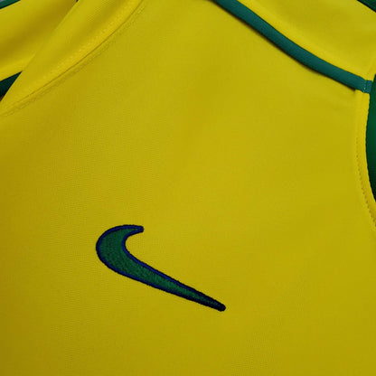 Camisola Retrô Seleção Brasil 1998/98