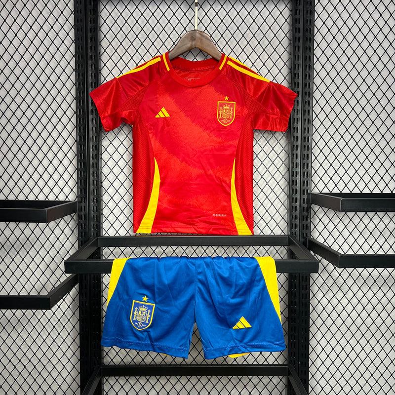 Conjunto Infantil Espanha Home 2024/25