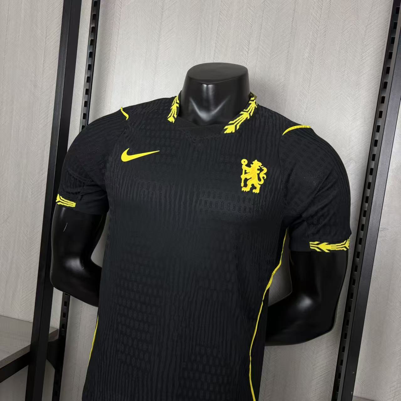 Camisola Chelsea alternativa preta 2026/27 PLAYER