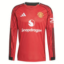 Camisola Manchester United Home 2025/26 - MANGA LONGA