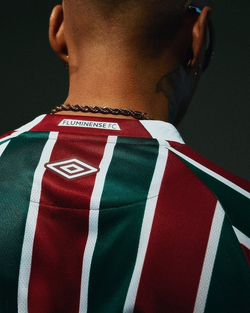 Camisola Fluminense principal tricolor 2025/26