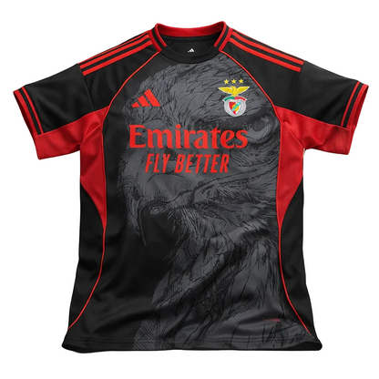 Camisola Águia concept exclusiva preta e vermelha 2026/27 - LANÇAMENTO