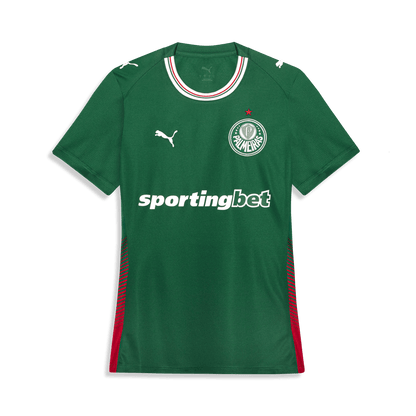 Camisola Palmeiras Feminina verde principal 2026/27