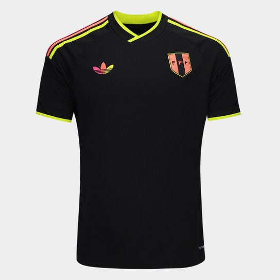 Camisola Seleção do Peru alternativa preta - Copa do Mundo 2026