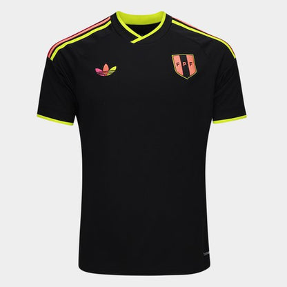 Camisola Seleção do Peru alternativa preta - Copa do Mundo 2026