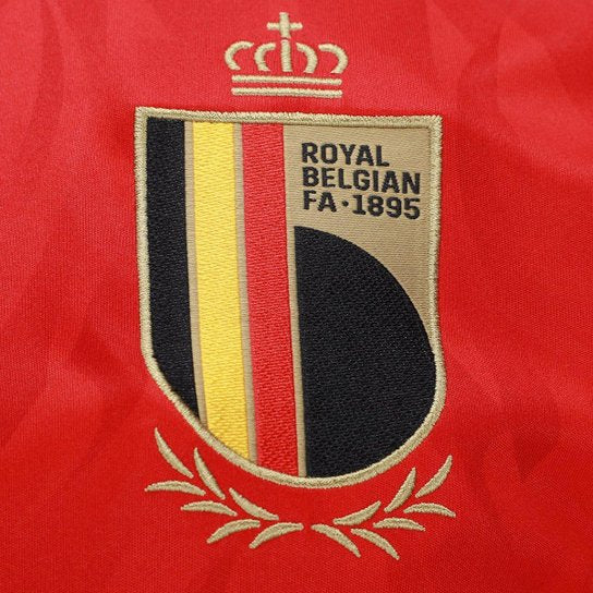 Camisola Seleção da Bélgica principal vermelha - Copa do Mundo 2026