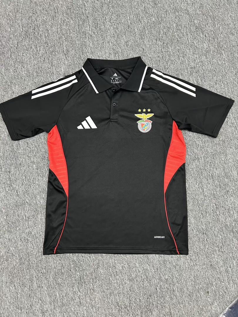Camisola POLO treino preto 2025/26 treinamento