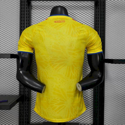 Camisola Colômbia principal copa do mundo 2026 amarela - PLAYER