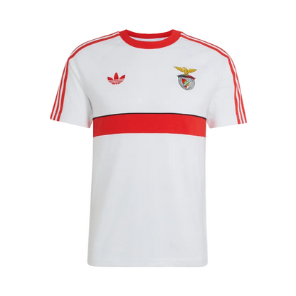 Camisola pré jogo/viagem vermelha/branca 2026/27