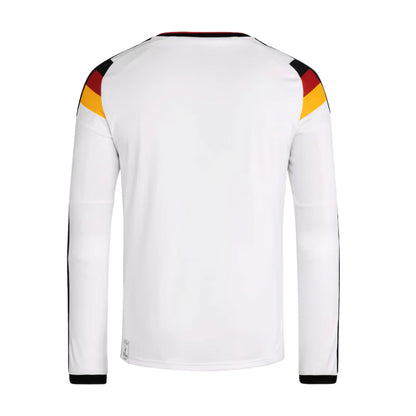 Camisola Seleção da Alemanha MANGA LONGA principal branca - Copa do Mundo 2026