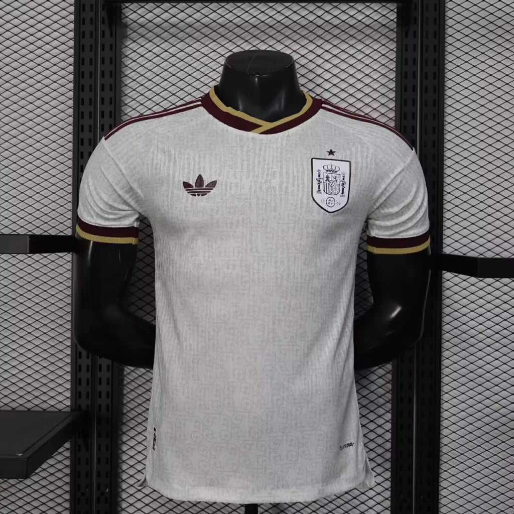 Camisola Espanha alternativa copa do mundo 2026 branca - PLAYER