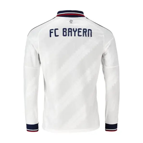 Camisola Bayern De Munique alternativa branca 2026/27 - MANGA LONGA