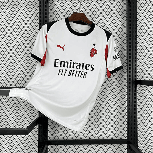 Camisola Milan branca alternativa 2025/26