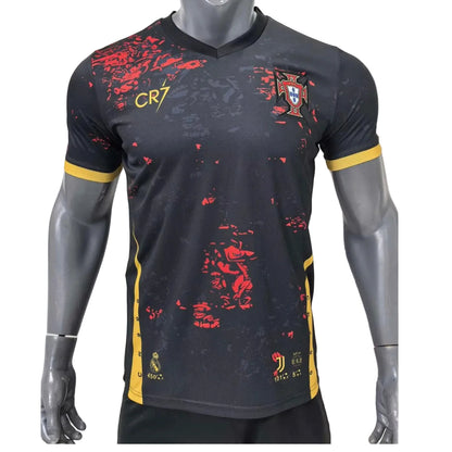 Camisola Portugal preta - CR7 2026/27 ADEPTO