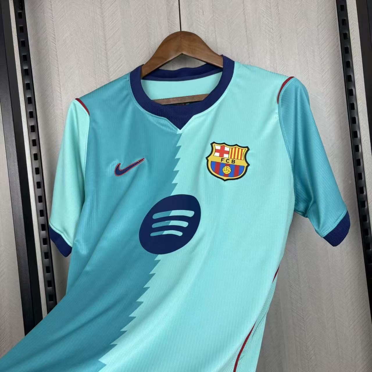Camisola Barcelona terceira azul 2026/27