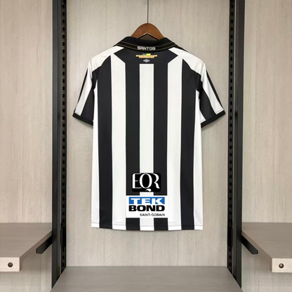 Camisola Santos Away 2026/27 branca/preto