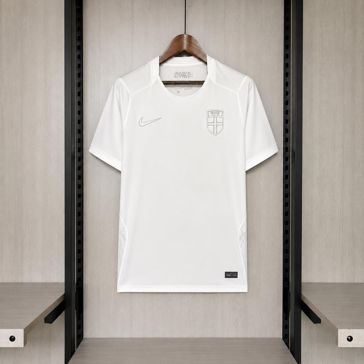 Camisola Seleção da Noruega terceira branca - Copa do Mundo 2026